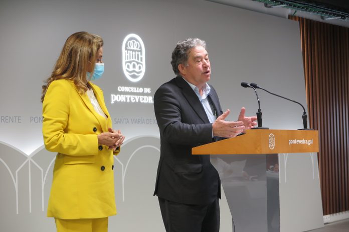 O alcalde, xunto coa presidenta de Deputación, anuncia a escolla de Pontevedra como sede da gran final das Series Mundiais de Triatlón.
