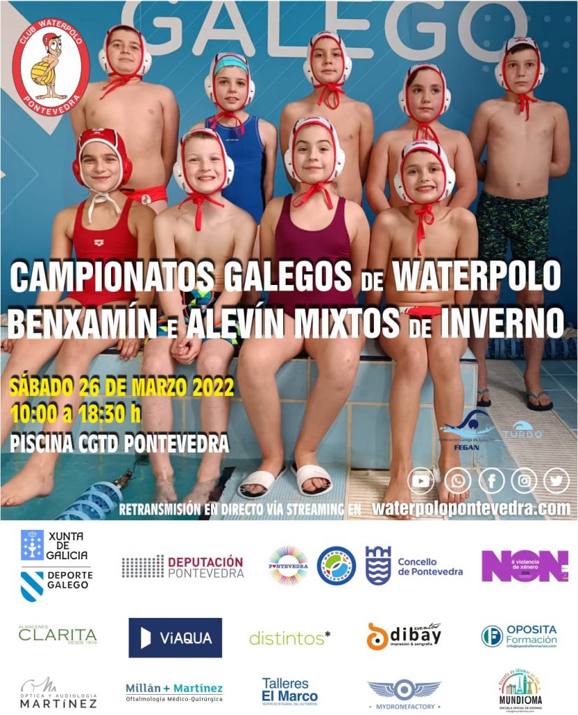 Cartel Campionatos Waterpolo