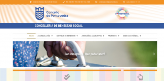 Nova páxina web de Benestar Social