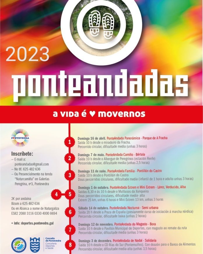 Cartel Ponteandadas 2023